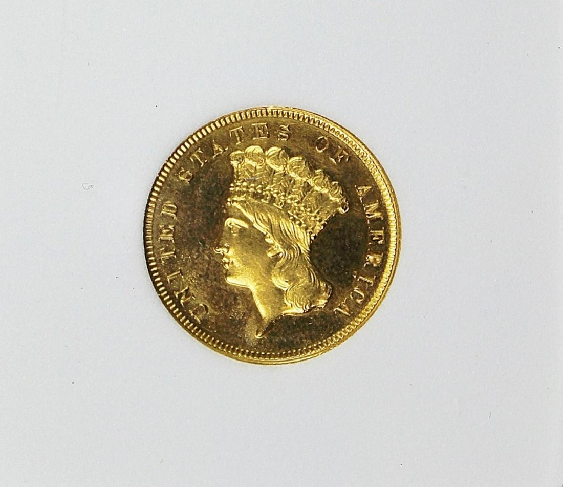 1885 $3.00 GOLD (1 of 4)