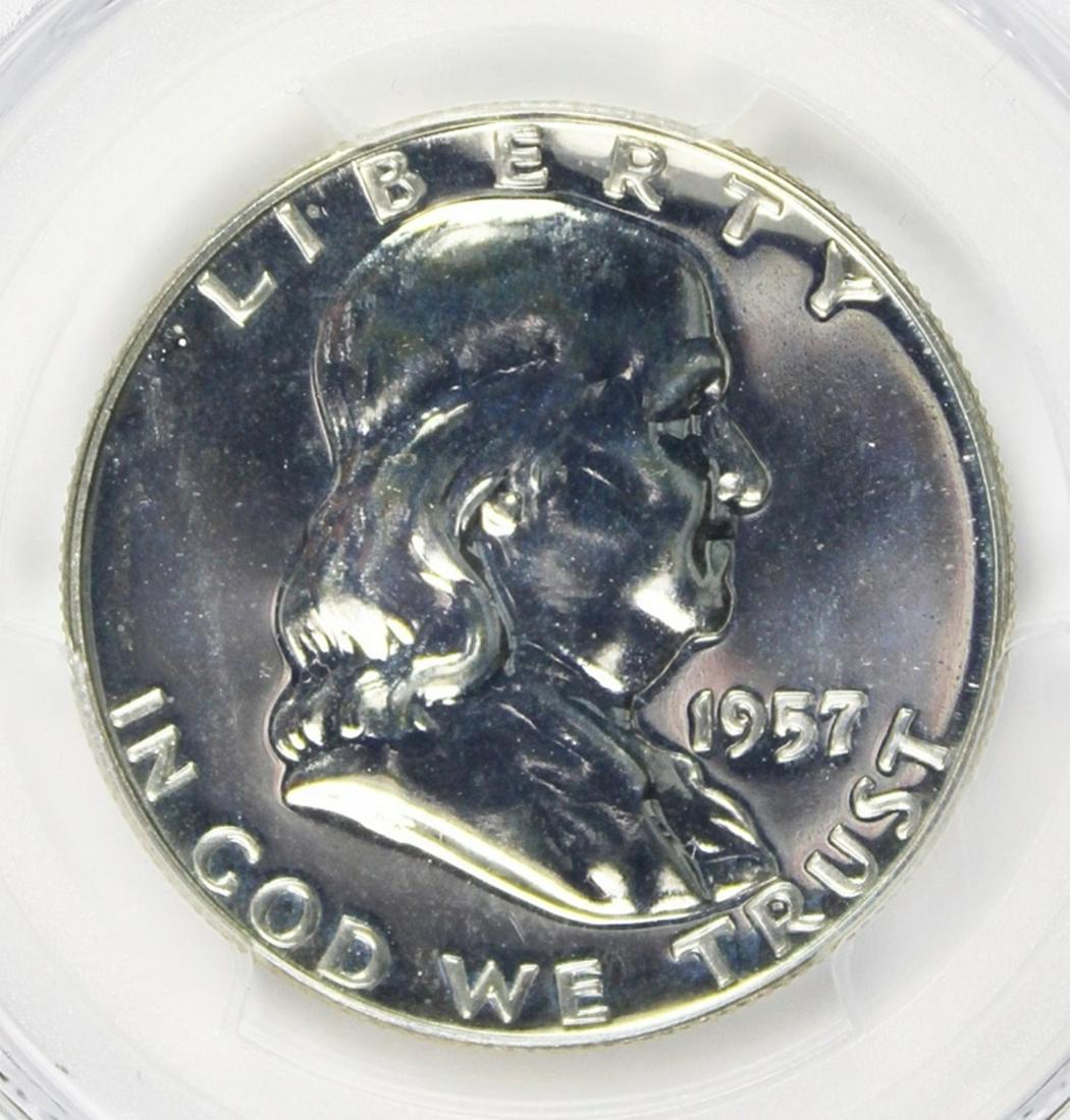 1957 FRANKLIN HALF DOLLAR (1 of 4)