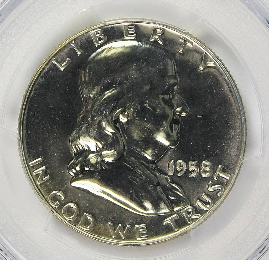 1958 FRANKLIN HALF DOLLAR (1 of 4)