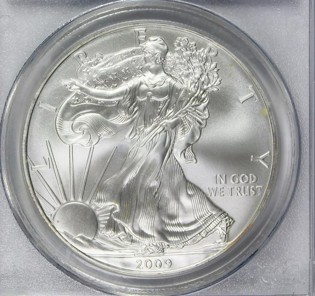 2009 AMERICAN SILVER EAGLE (1 of 4)