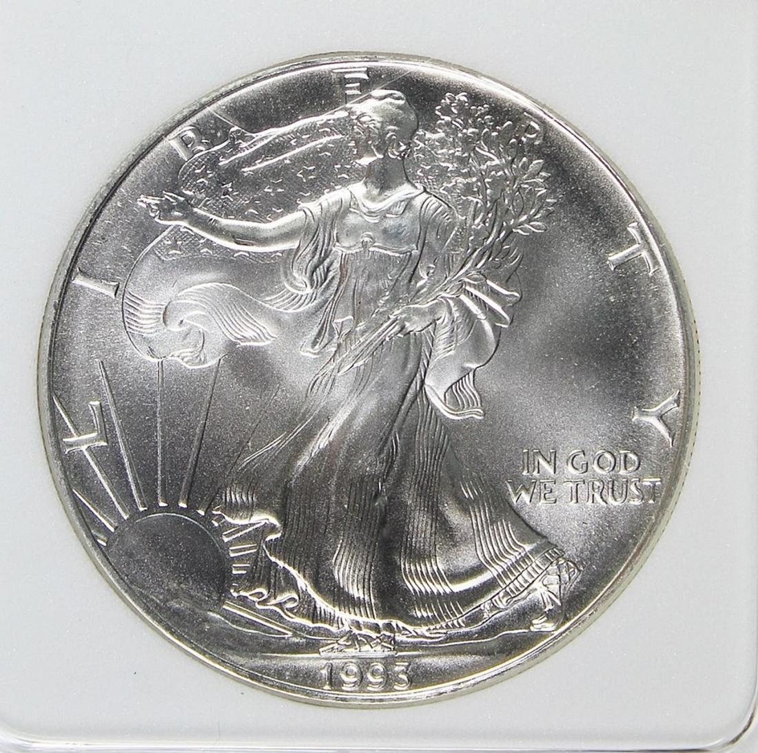 1993 AMERICAN SILVER EAGLE (1 of 4)