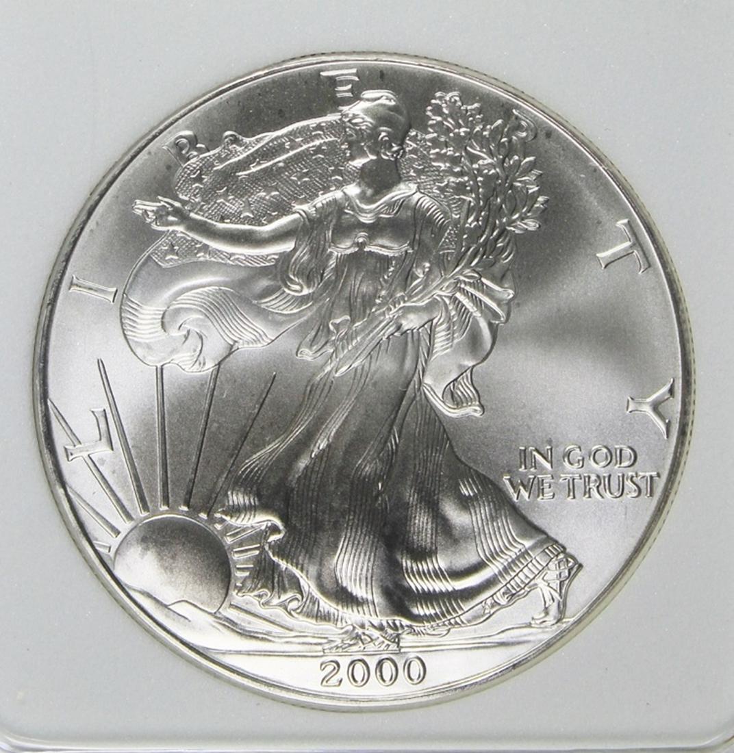 2000 AMERICAN SILVER EAGLE (1 of 4)