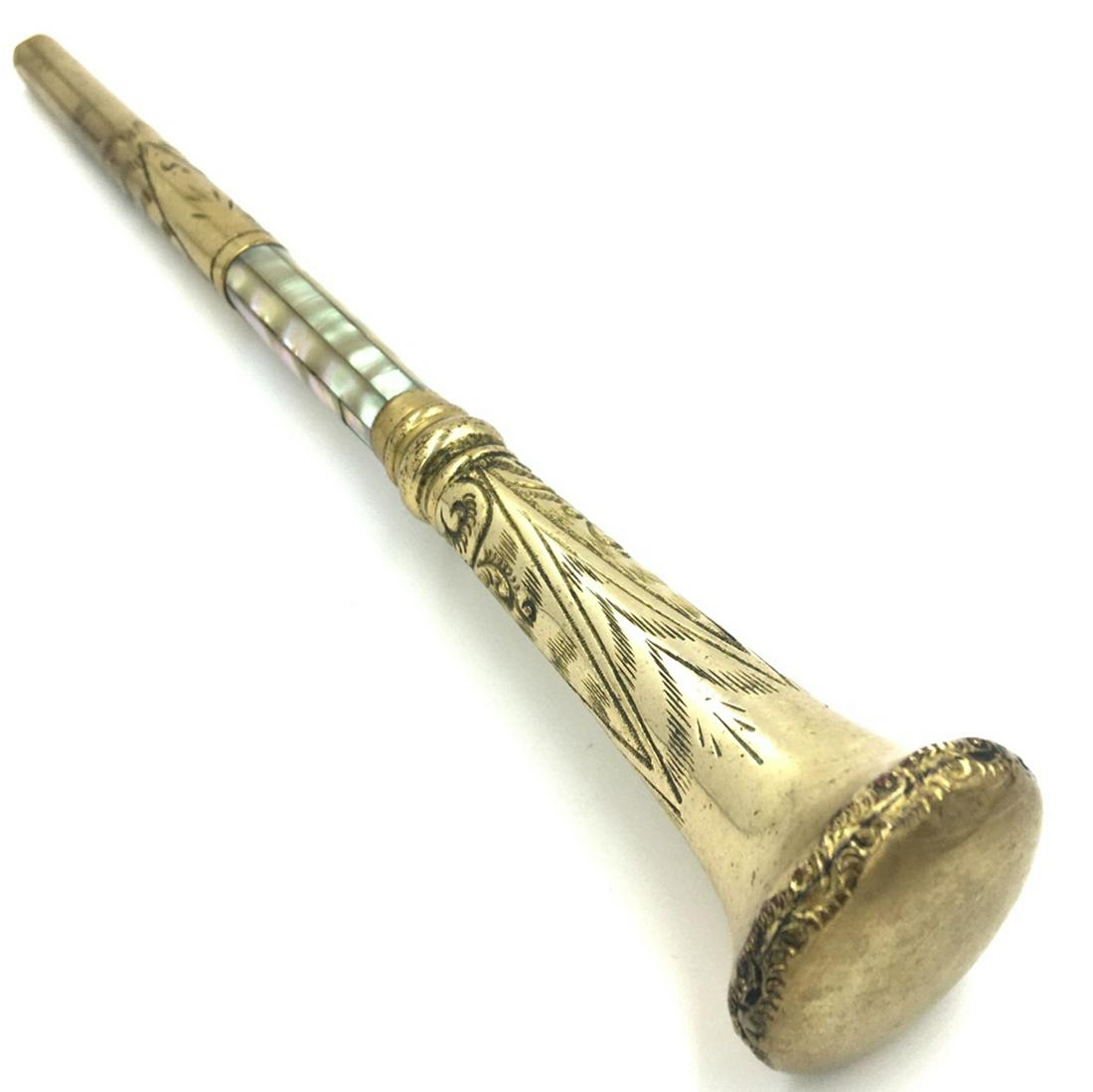 VINTAGE WALKING CANE HANDLE (1 of 1)