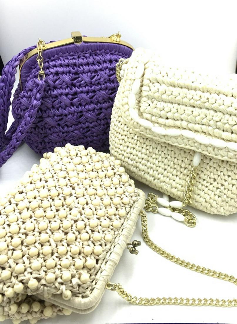 LOT OF THREE VINTAGE PURSES (1 of 1)