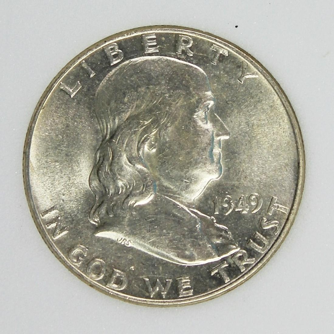 1949 FRANKLIN HALF DOLLAR (1 of 4)