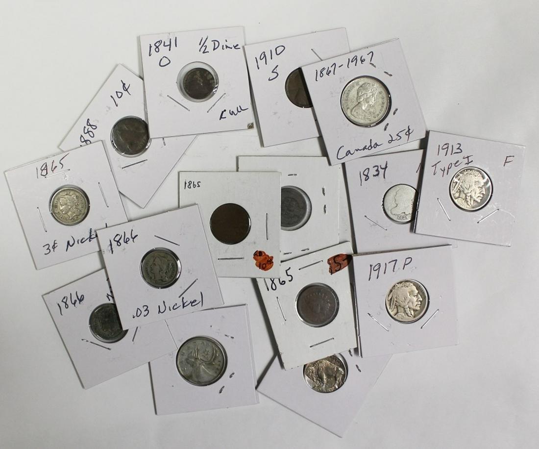 GROUP LOT OF COINS - SEE DESCRIPTION (1 of 1)