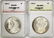 TWO 1885-O MORGAN DOLLARS: