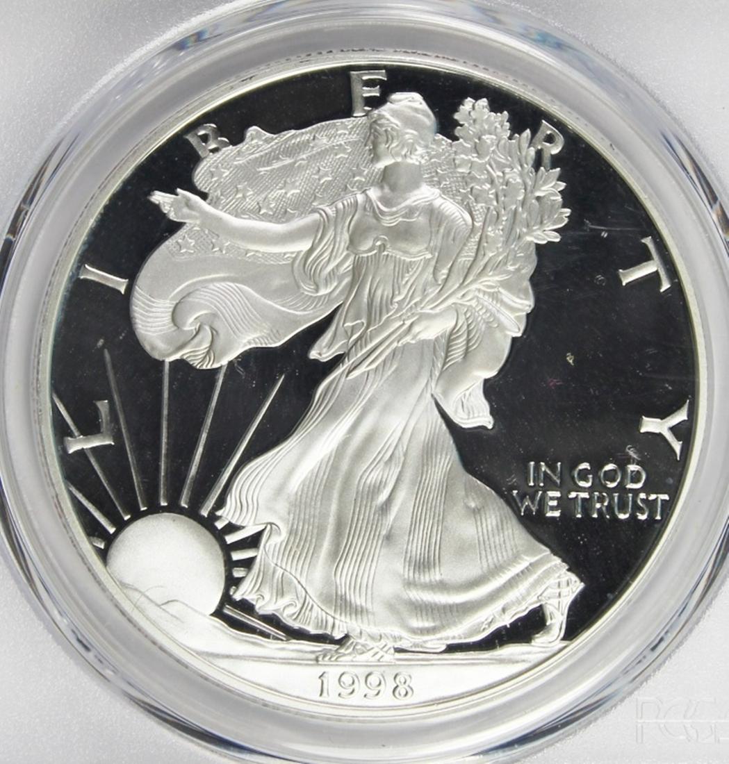 1998-P AMERICAN SILVER EAGLE (1 of 4)