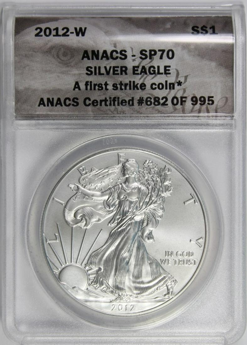 2012-W AMERICAN SILVER EAGLE (1 of 2)