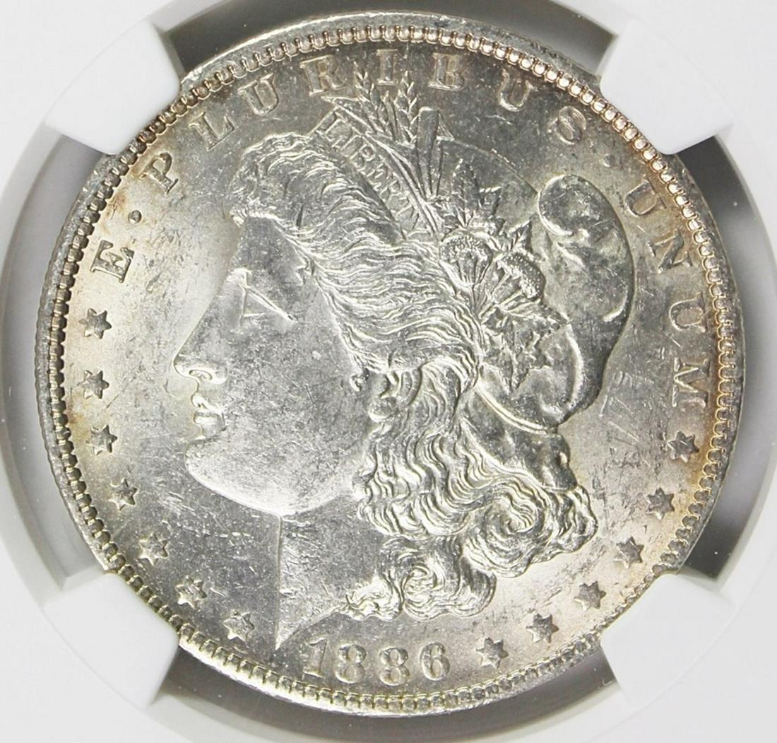 1886-O MORGAN DOLLAR (1 of 4)