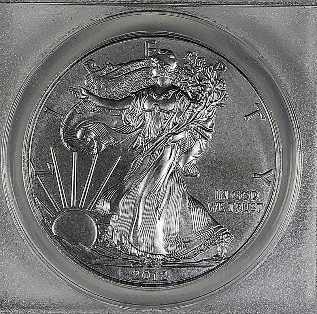2012-W AMERICAN SILVER EAGLE (1 of 4)