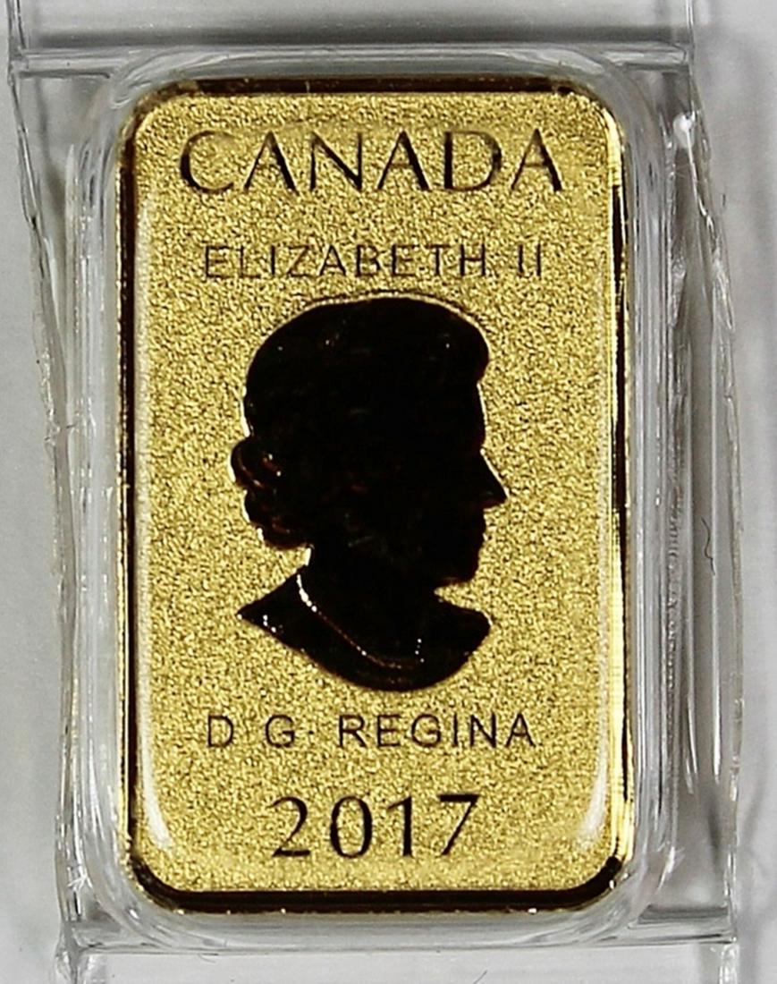 2016 1/10 OZ CANADA GOLD BAR (1 of 2)