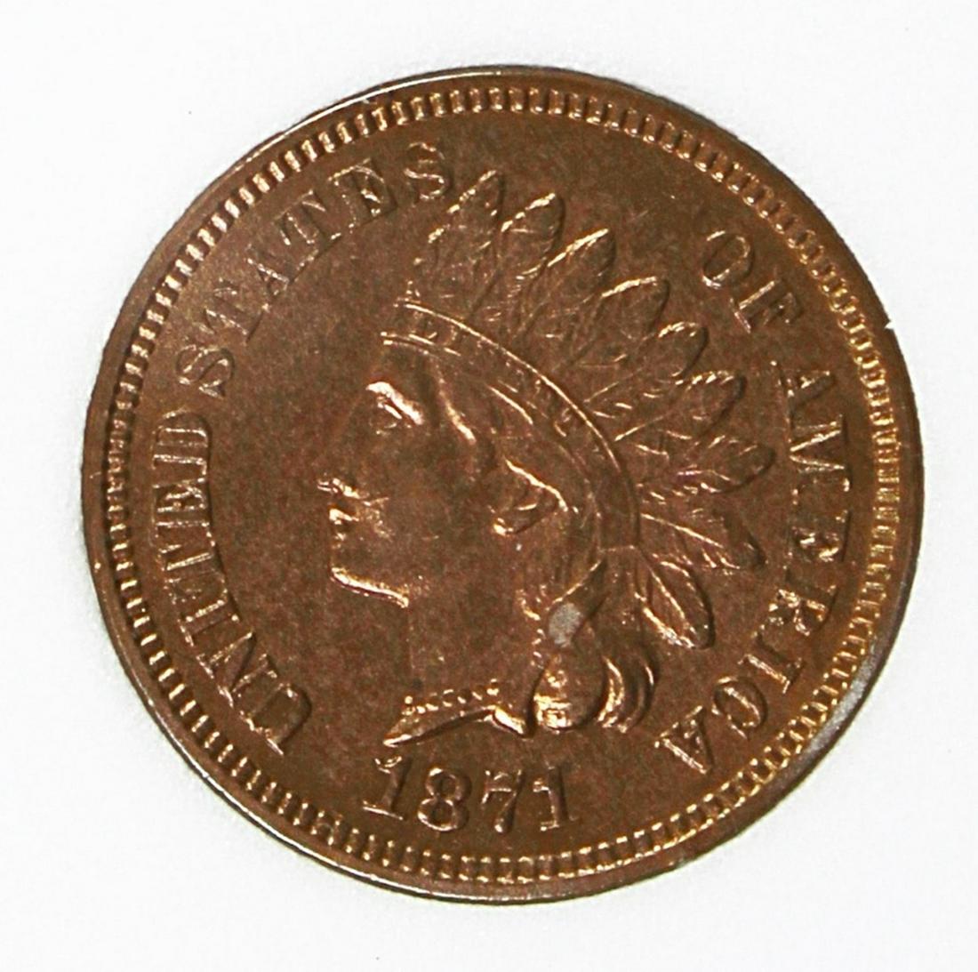 1871 INDIAN CENT (1 of 4)
