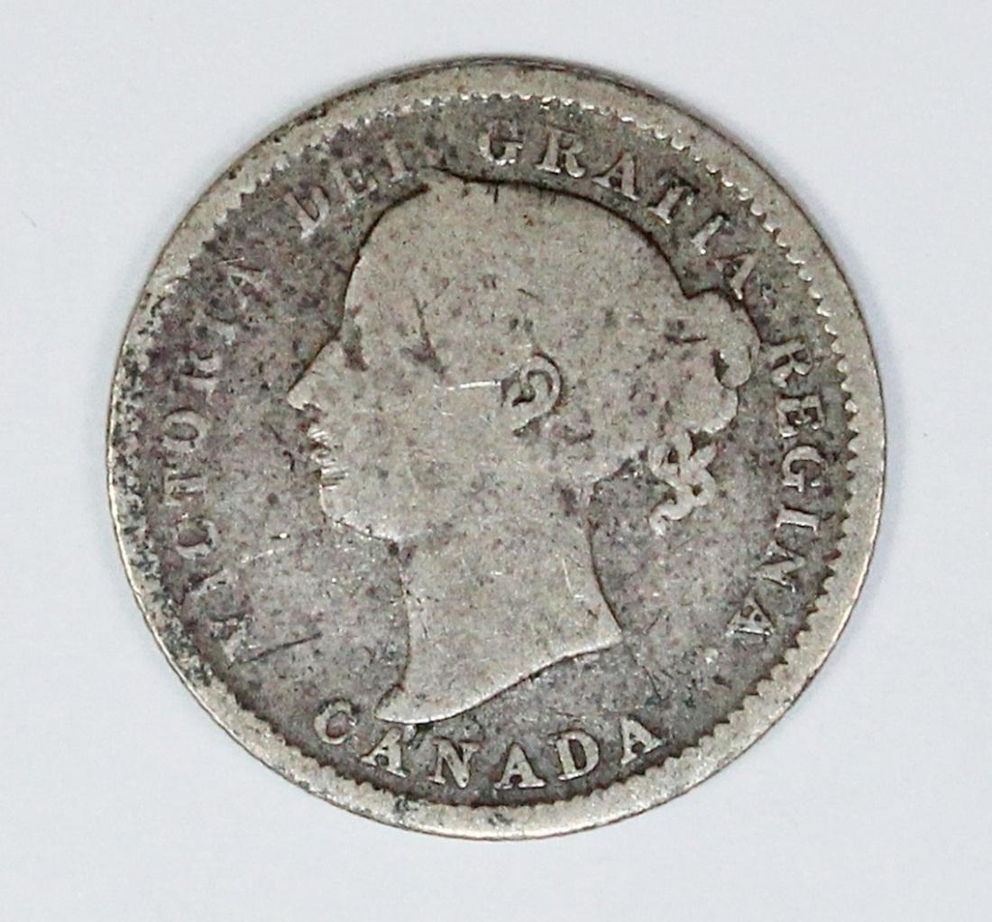 RARE 1889 CANADA DIME (1 of 2)