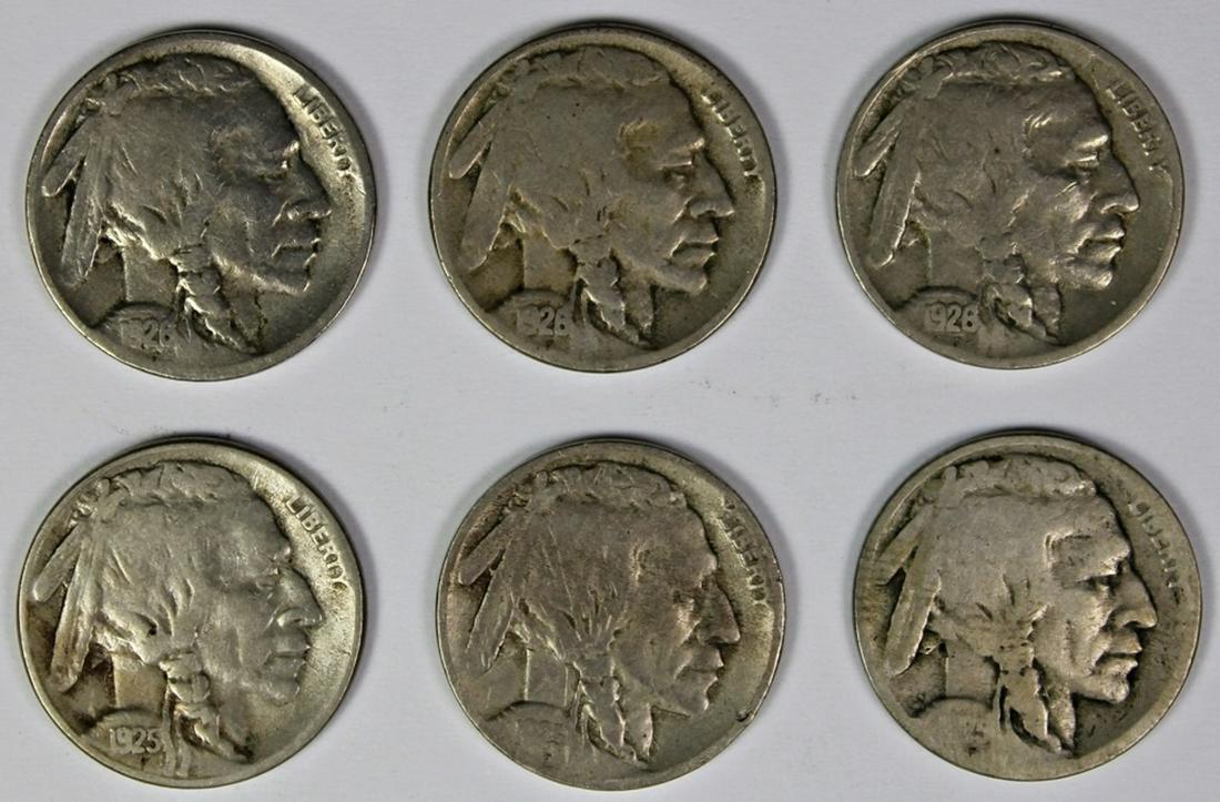 BUFFALO NICKEL LOT: (1 of 2)