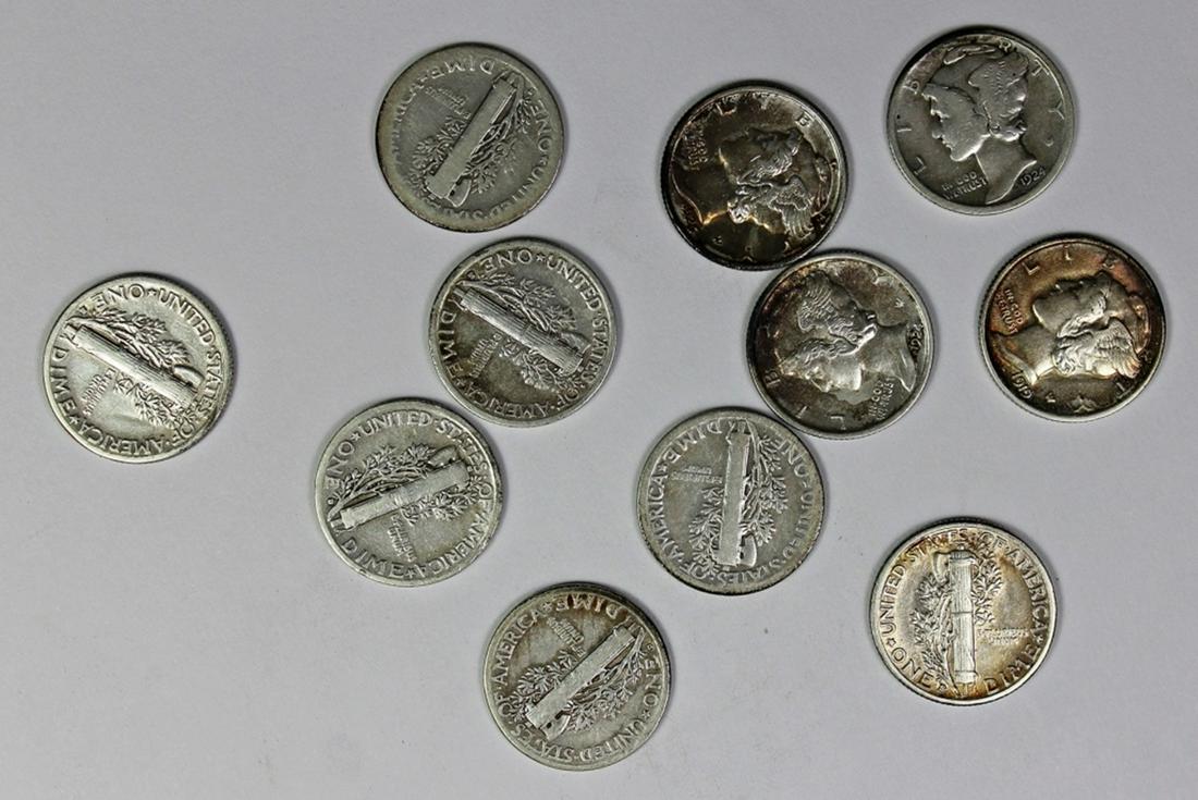 MERCURY DIME LOT: (1 of 1)