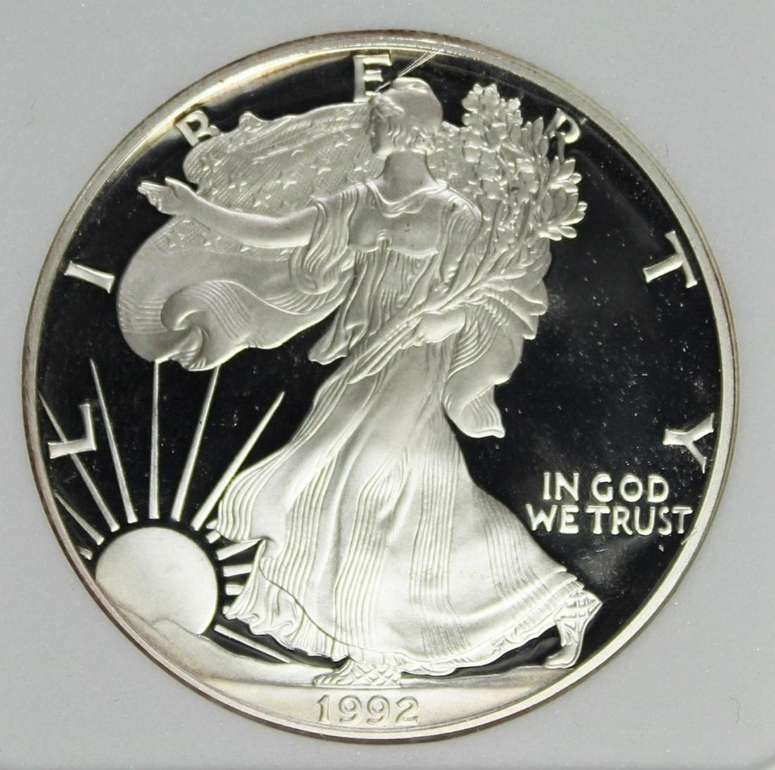 1992 AMERICAN SILVER EAGLE (1 of 4)