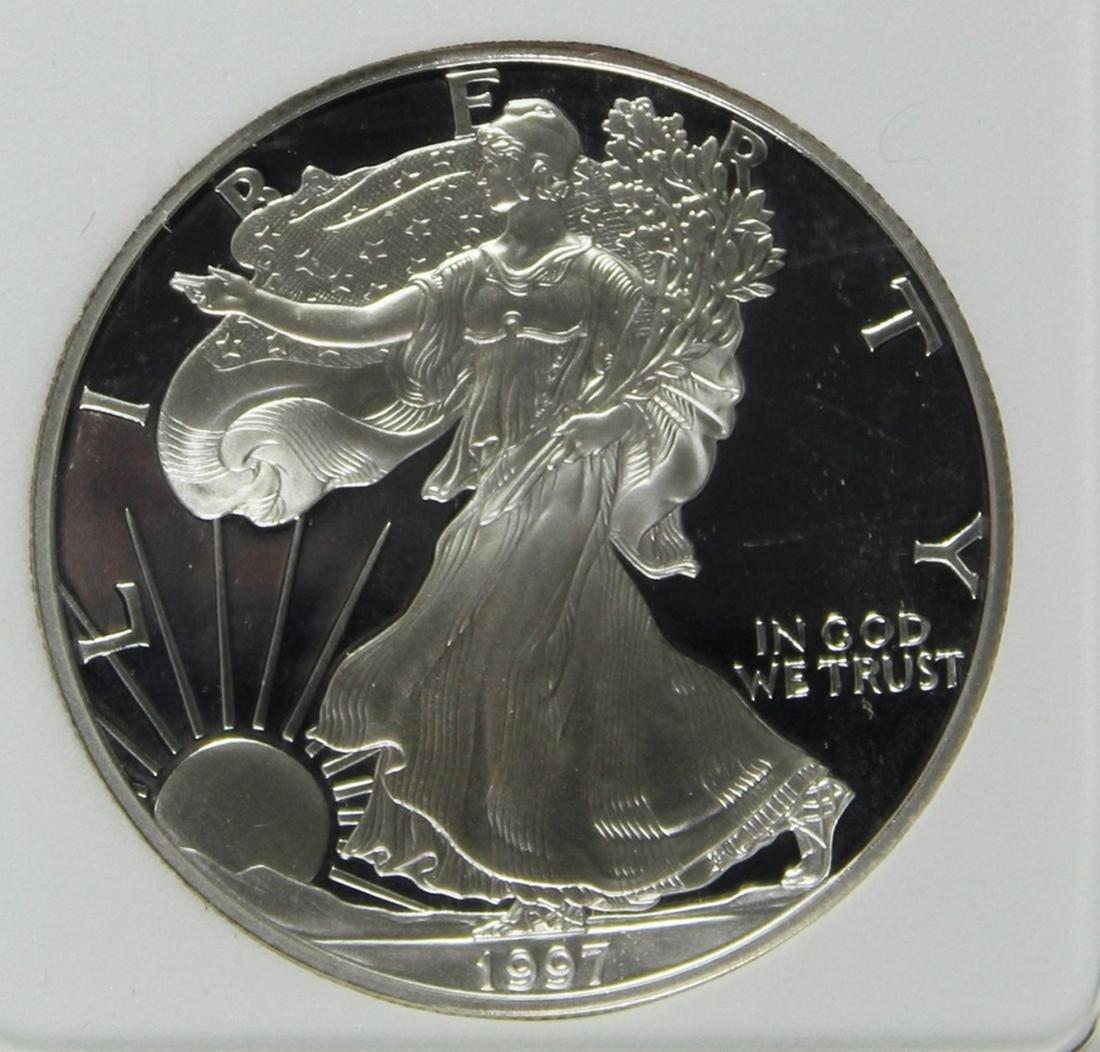 1997 AMERICAN SILVER EAGLE (1 of 4)