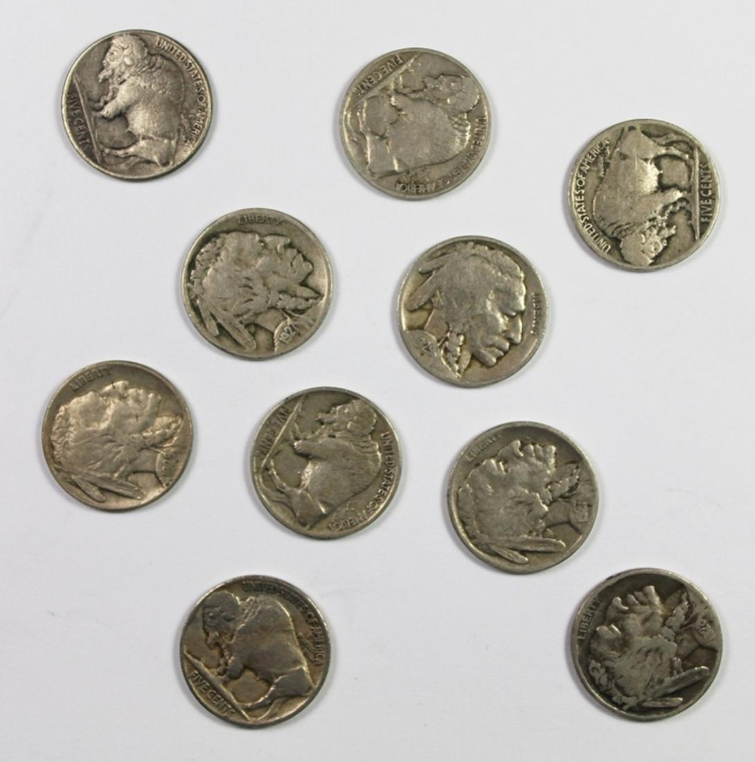 (10) BUFFALO NICKELS (1 of 1)