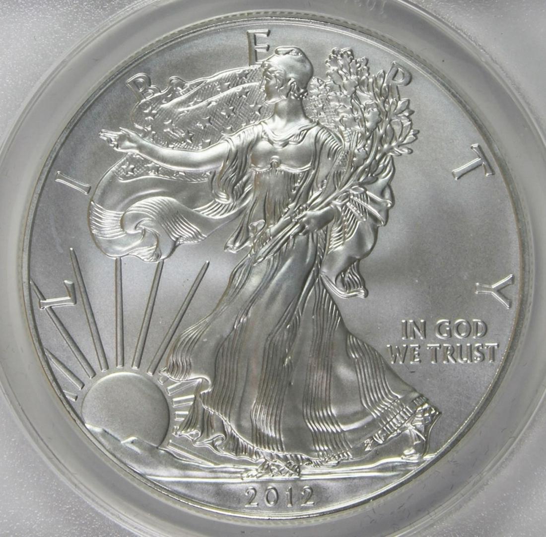 2012-W AMERICAN SILVER EAGLE (1 of 4)
