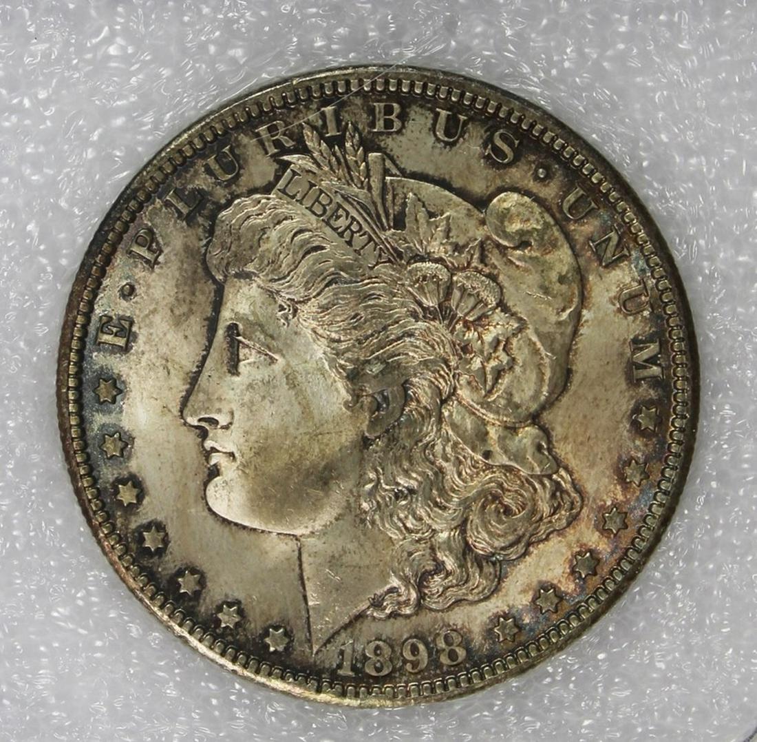 1898-O MORGAN SILVER DOLLAR (1 of 4)