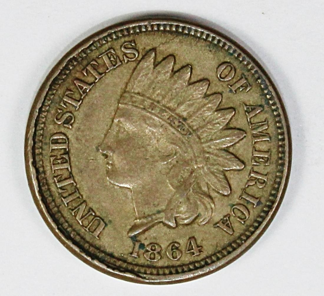 1864 COPPER NICKEL INDIAN CENT (1 of 2)