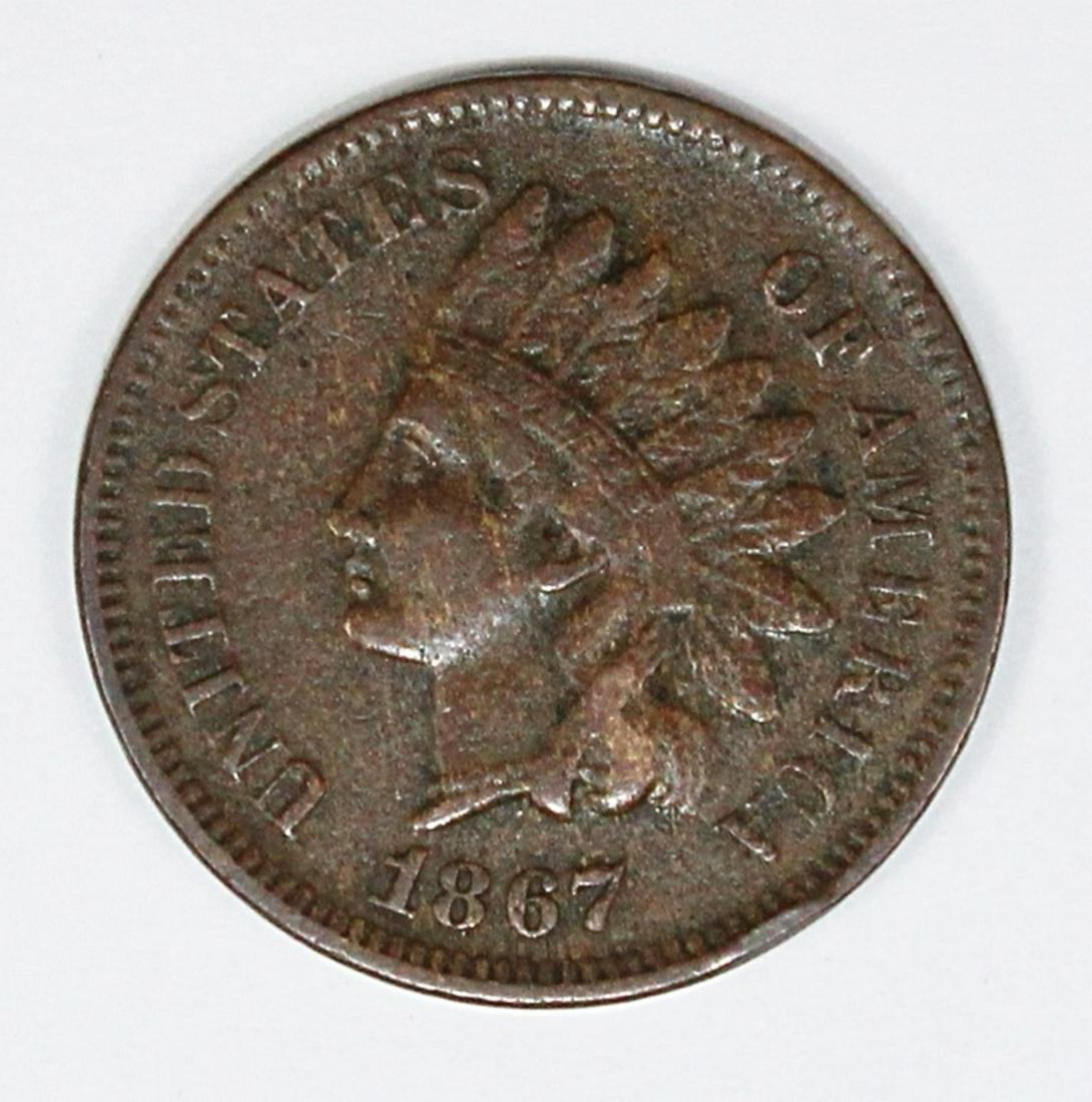 1867 INDIAN CENT (1 of 2)