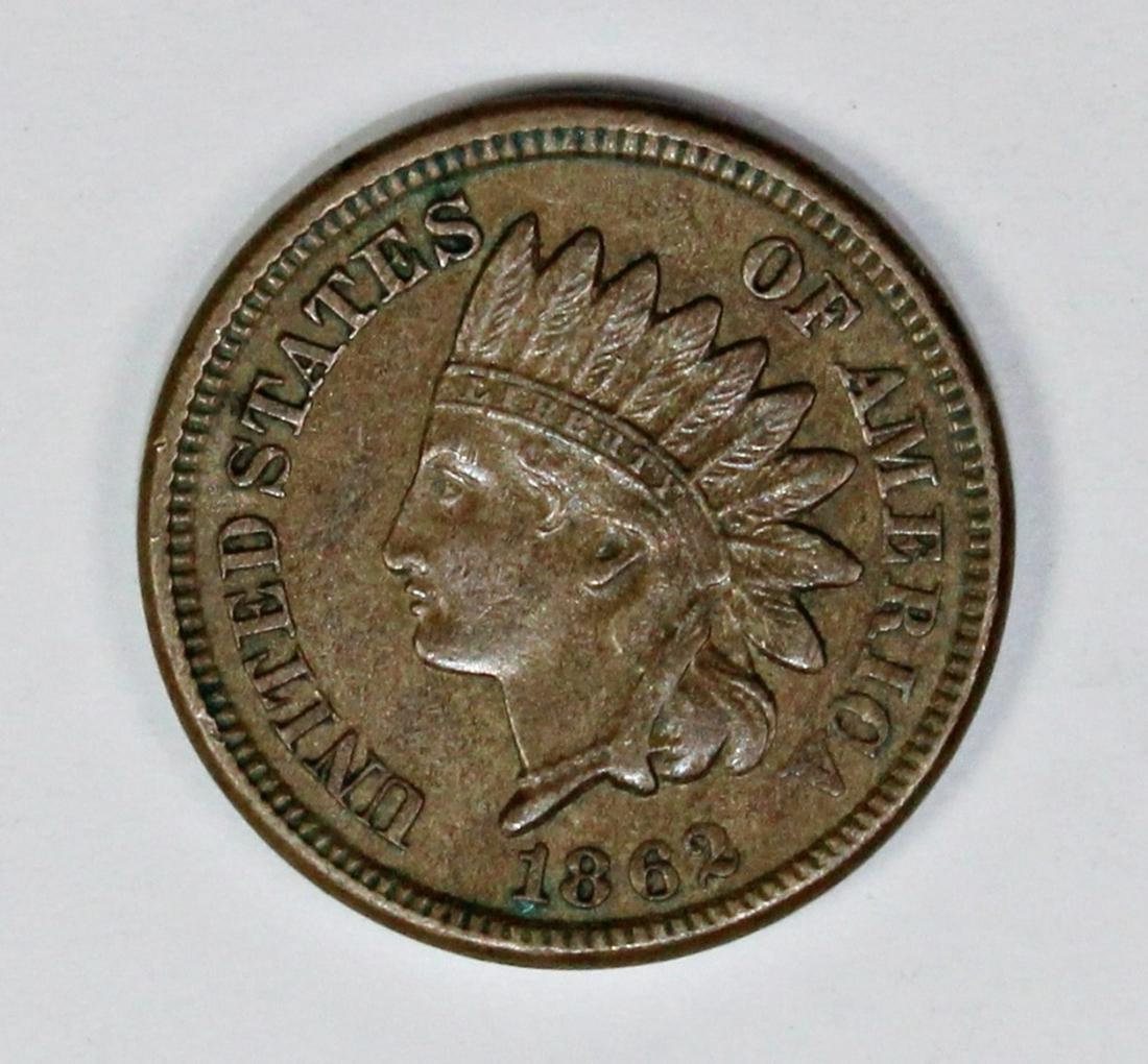 1862 INDIAN CENT (1 of 2)