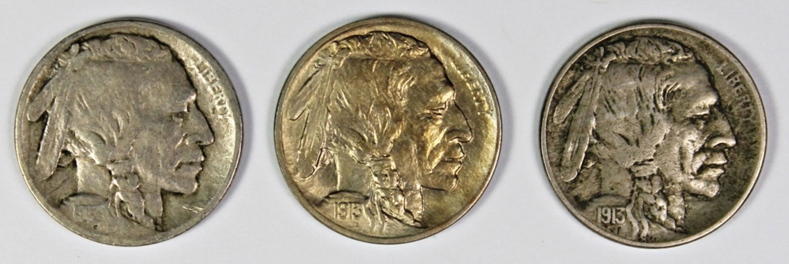 BUFFALO NICKEL LOT: (1 of 2)