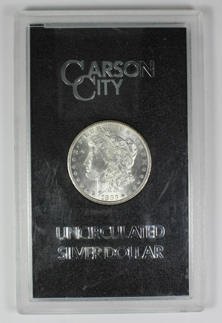 1883-CC MORGAN SILVER DOLLAR (1 of 3)