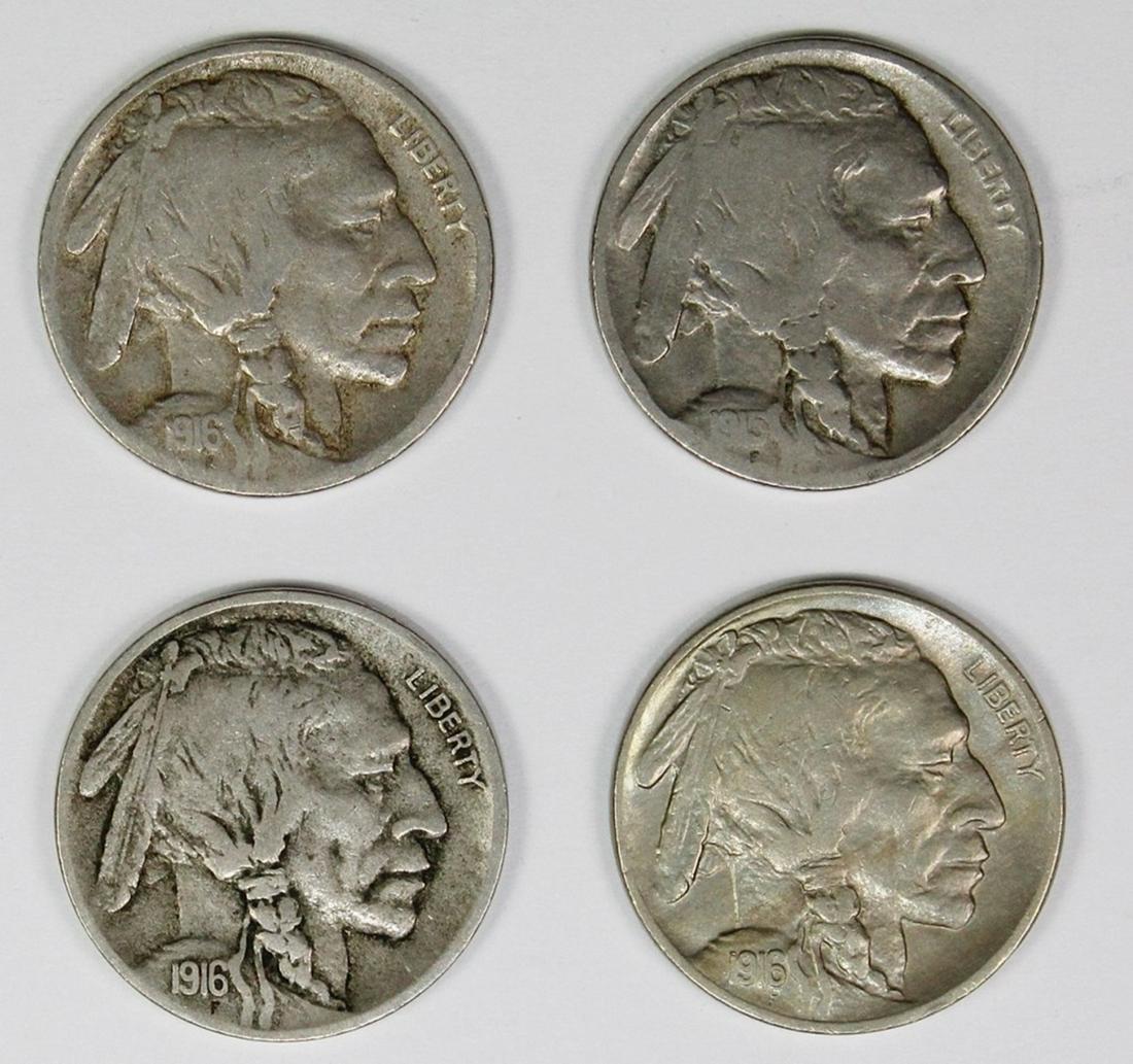 (4) BUFFALO NICKELS (1 of 2)