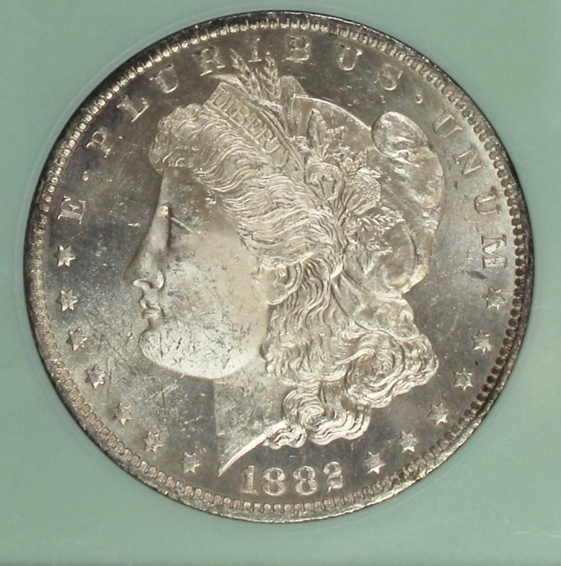 1882-O MORGAN SILVER DOLLAR (1 of 4)