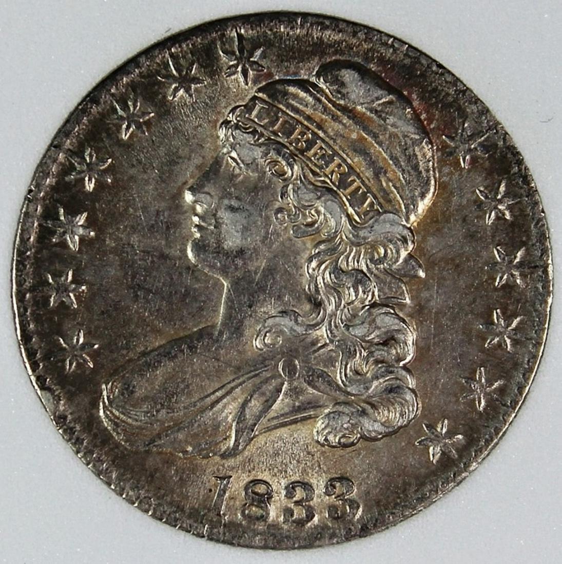 1833 BUST HALF DOLLAR (1 of 4)