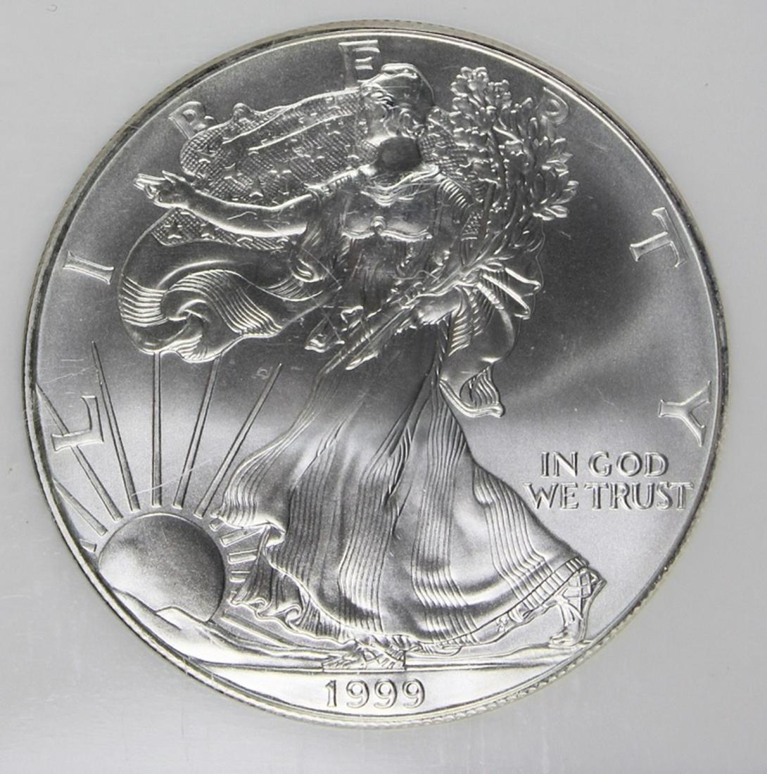 1999 AMERICAN SILVER EAGLE (1 of 4)