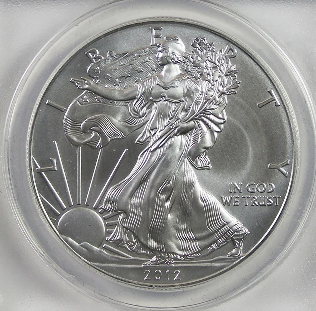2012-W AMERICAN SILVER EAGLE (1 of 4)