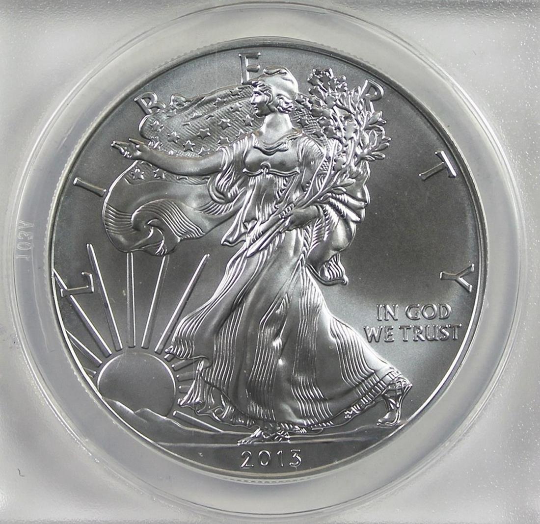 2013-W AMERICAN SILVER EAGLE (1 of 4)