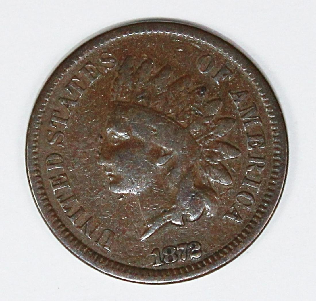 1872 INDIAN CENT (1 of 2)