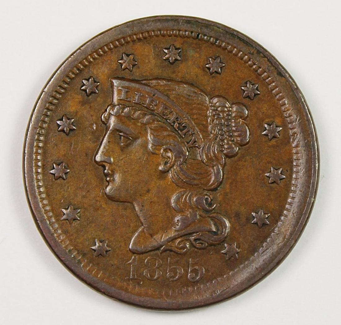 1855 LARGE CENT (1 of 2)