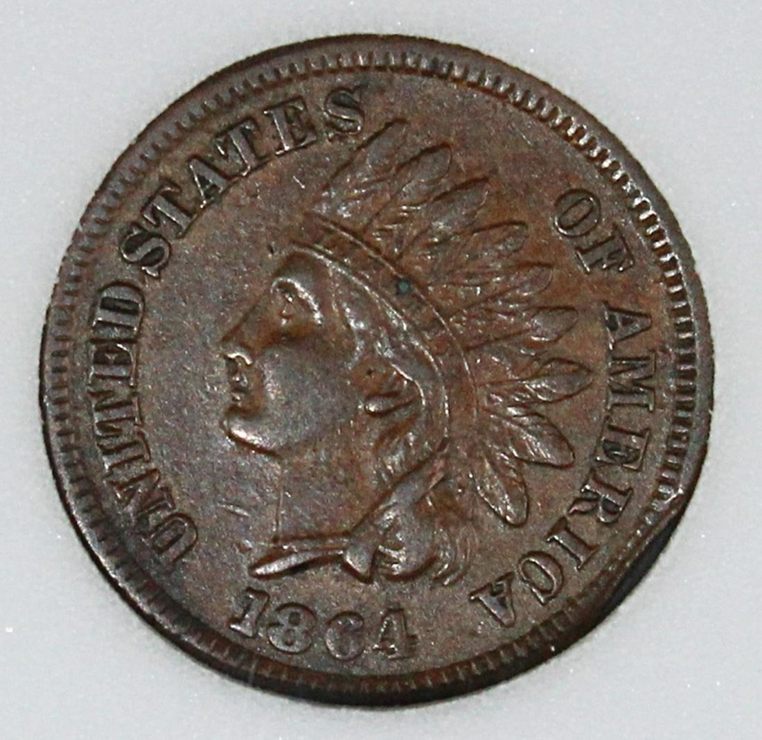 1864-L INDIAN CENT (1 of 4)