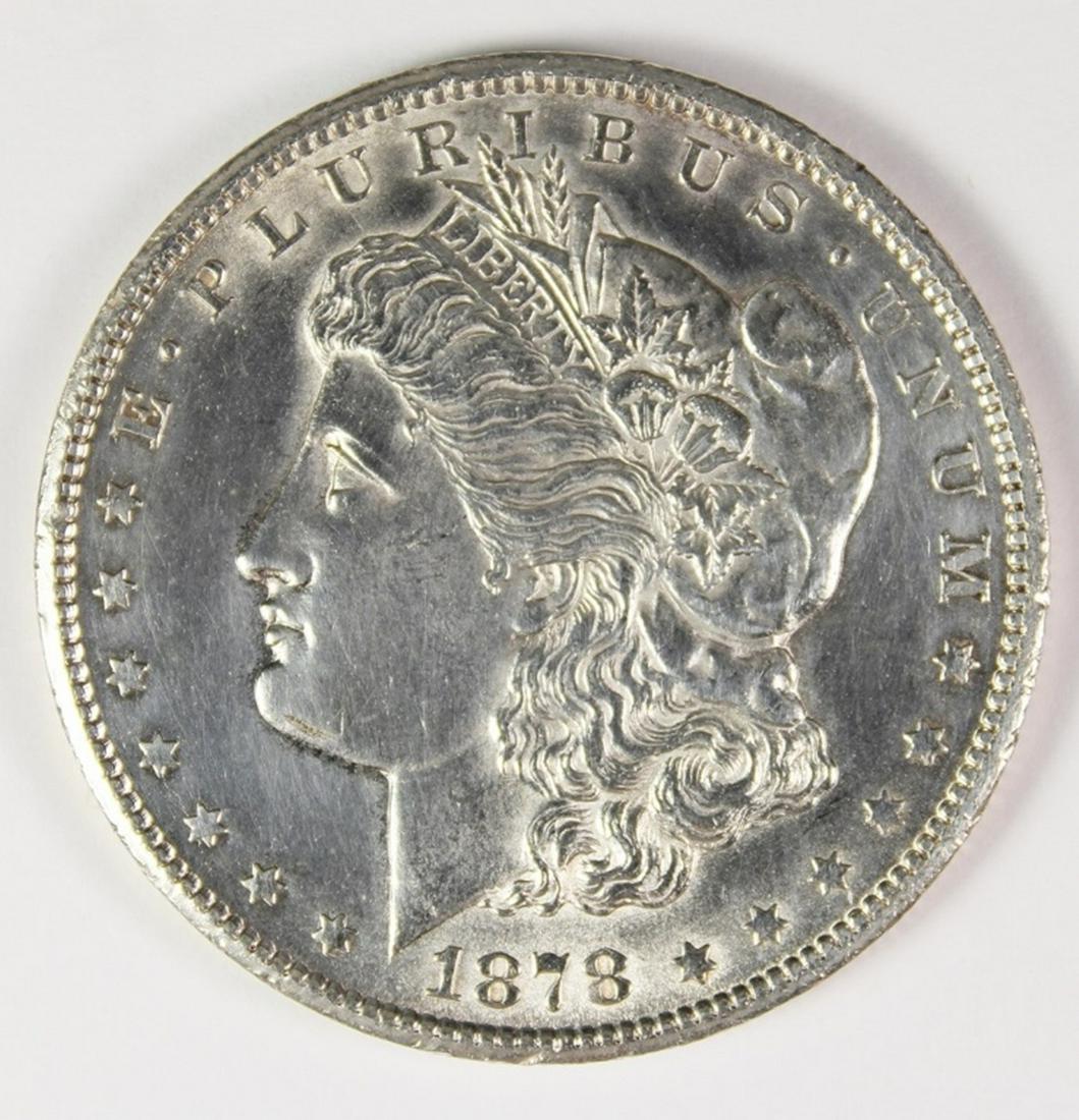1878-CC MORGAN SILVER DOLLAR (1 of 2)
