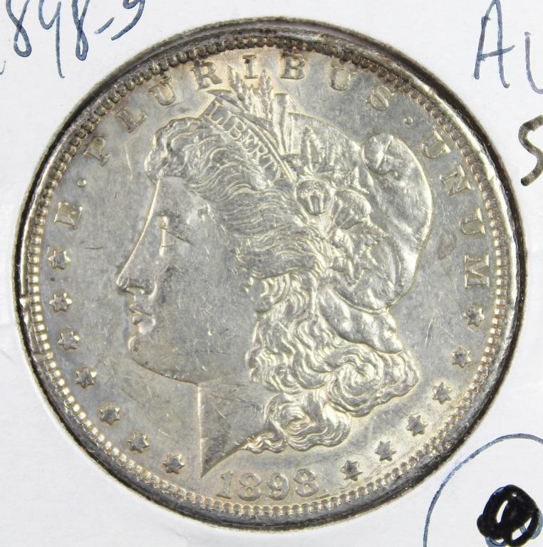 1898-S MORGAN SILVER DOLLAR (1 of 2)