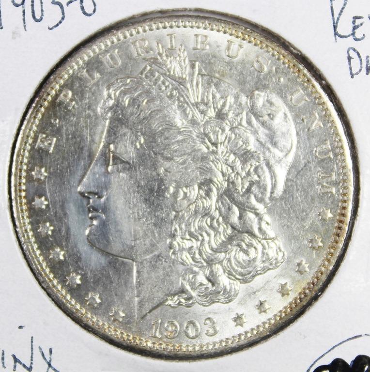 1903-O MORGAN SILVER DOLLAR (1 of 2)
