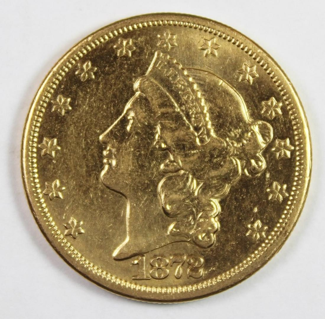 1872-CC $20 GOLD (1 of 2)