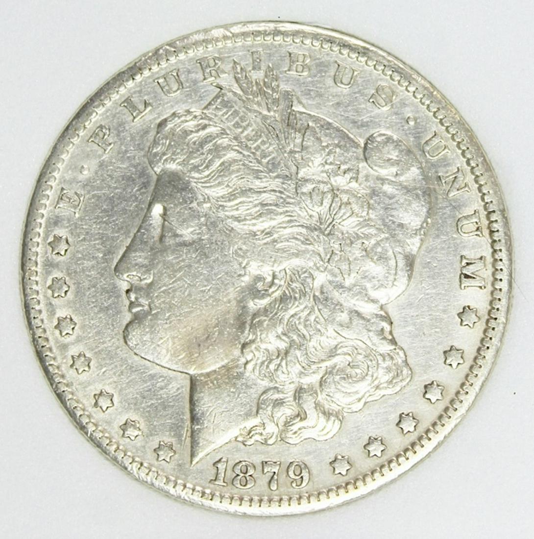 1879-CC MORGAN SILVER DOLLAR (1 of 4)