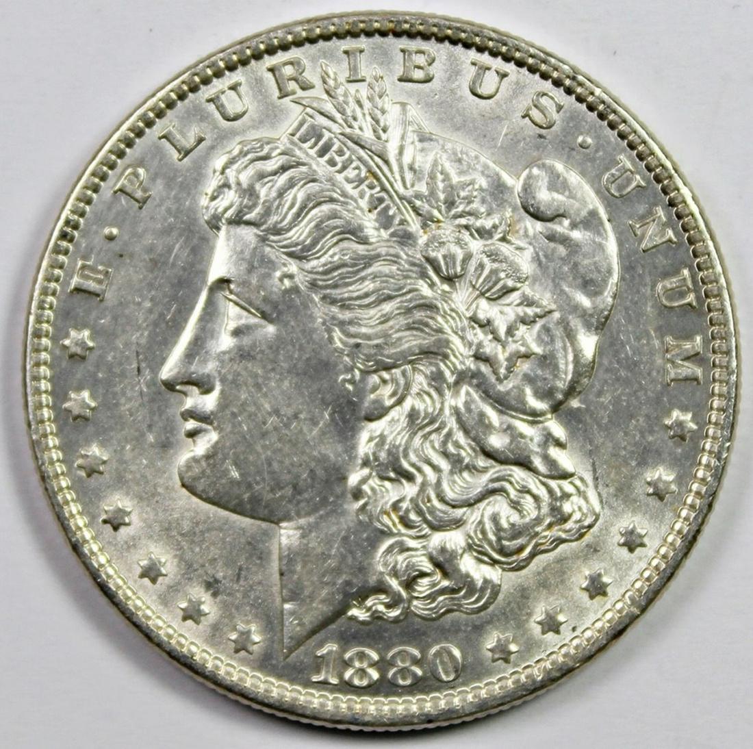 1880-O MORGAN SILVER DOLLAR (1 of 2)
