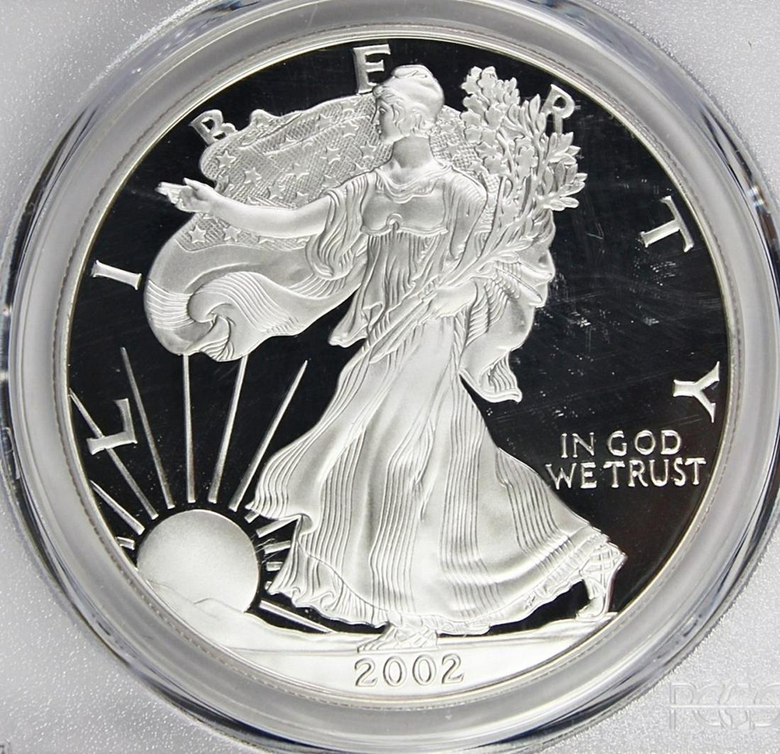 2002-W AMERICAN SILVER EAGLE (1 of 4)