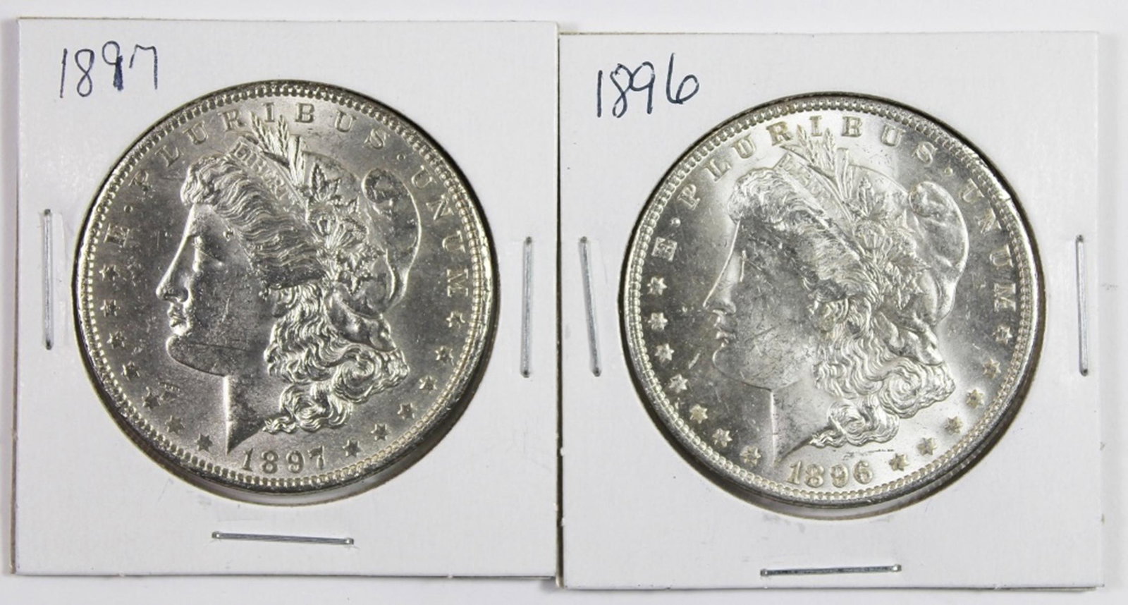 CH BU MORGAN SILVER DOLLARS (1 of 2)
