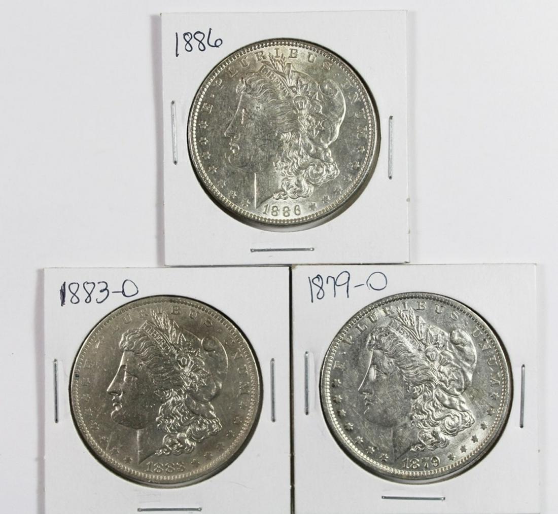 CH BU MORGAN SILVER DOLLAR (1 of 2)