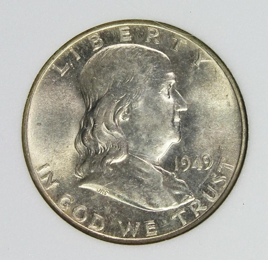 1949 FRANKLIN HALF DOLLAR (1 of 4)
