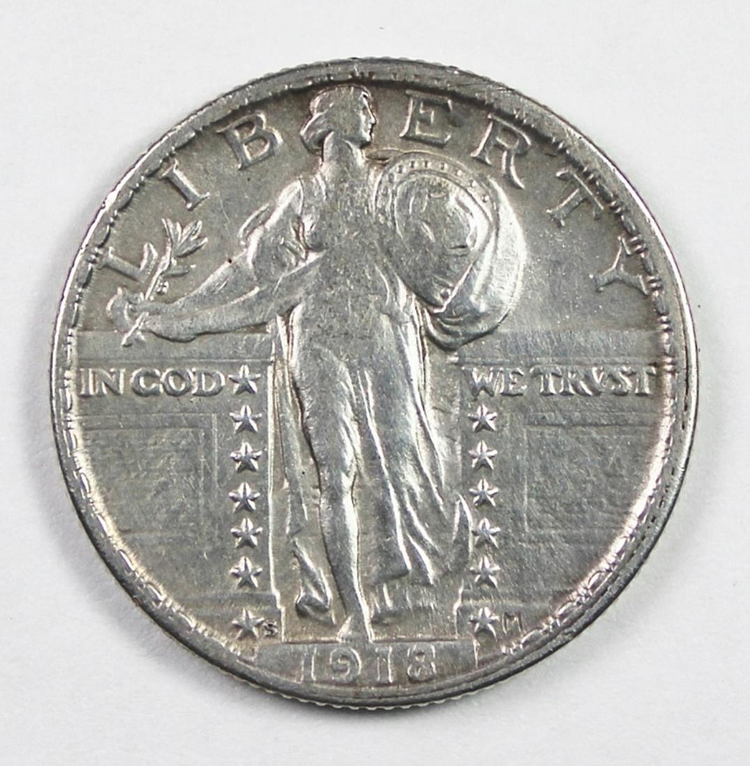 1918/7-S STANDING LIBERTY QUARTER (1 of 2)